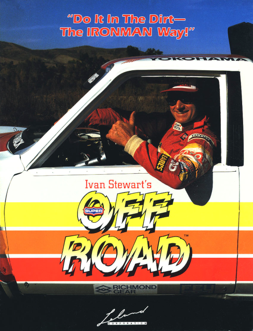Ironman Stewart's Super Off-Road Game Cover